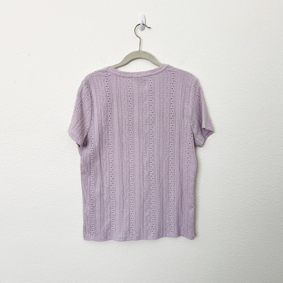 Lavender Short Sleeve Tee - Picture 2 of 10